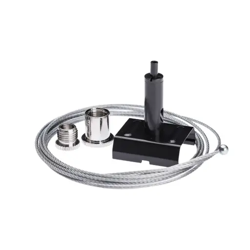 [SPWFG-2/3] Global Trac set de susp. Noir + câble acier 3m